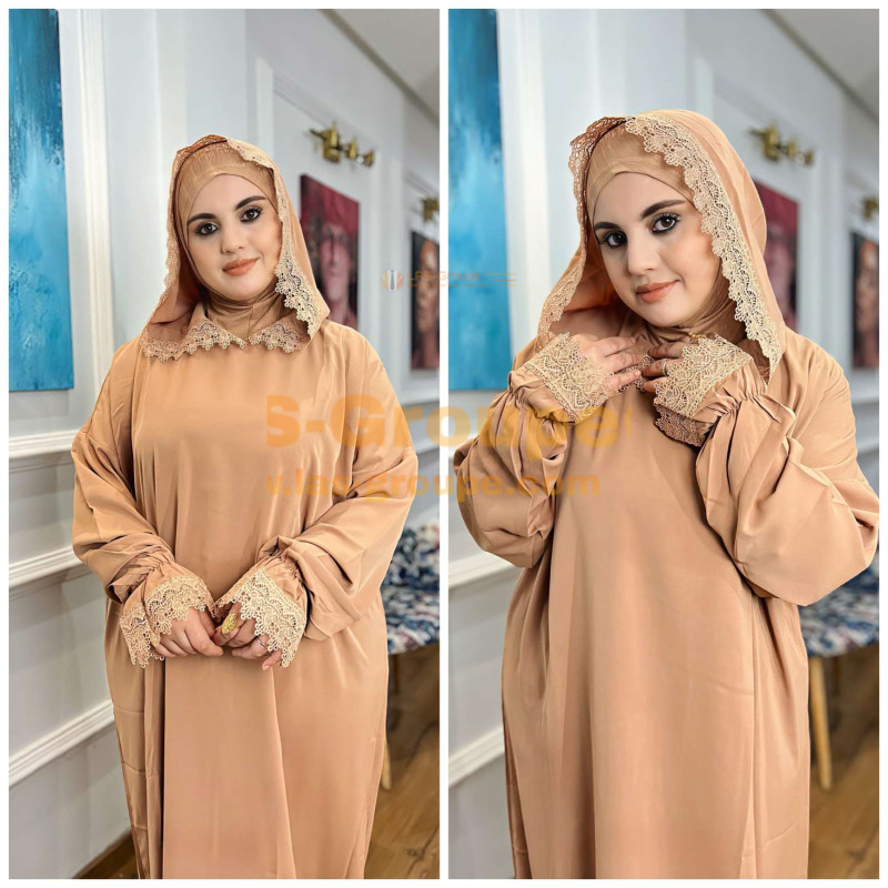 عباية نسائية قطعة واحدة طويلة Perhaps