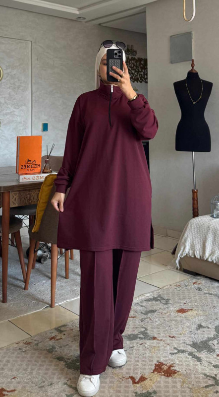 سورفيت مونطوني تركي فاخر – تونيك + بنطال | 4 ألوان