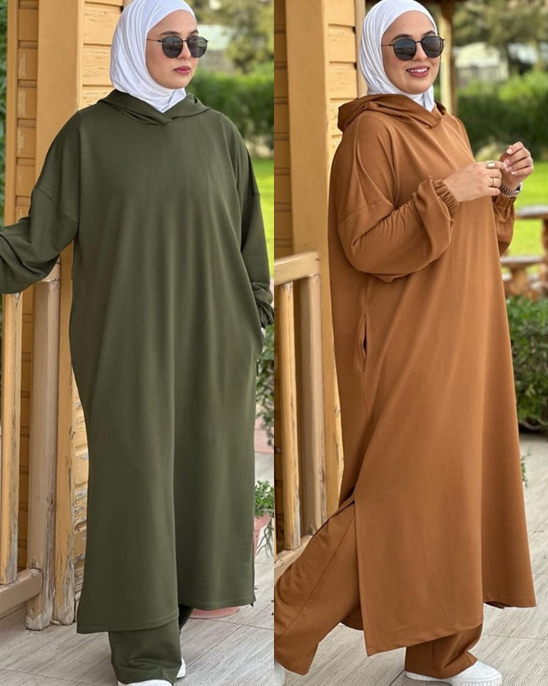 سورفيت ماكسي بكابيشون – راحة وأناقة محتشمة في إطلالة واحدة | 5 ألوان