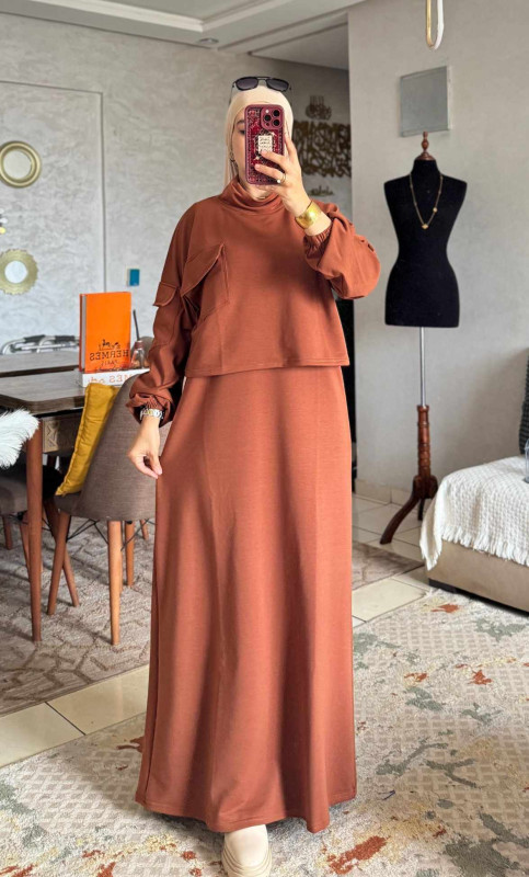 طقم كسوة + جيلي عصري مونطوني – قماش تركي فاخر | 4 ألوان